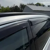Owiewki Volkswagen ID.4 (od 2020), klejone z chromem, 4 szt/kpl — zdjęcie 5