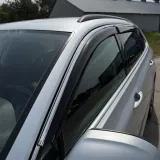 Owiewki Volkswagen Passat B6 (2005-2010) sedan, klejone z chromem, 4 szt — zdjęcie 4
