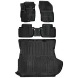 Dywaniki samochodowe do Mitsubishi Outlander II XL (2006-2012) +Mata