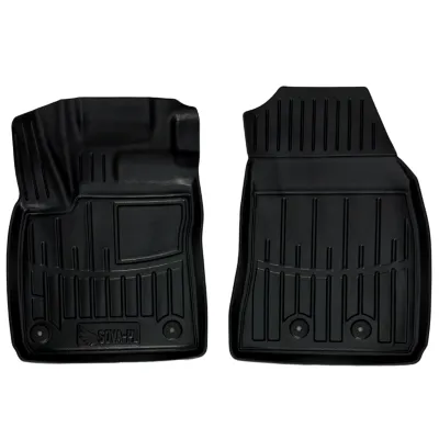 Dywaniki gumowe Ford Transit Courier (2014-2023) odległość między stoperami w dywaniku kierowcy 34 cm.