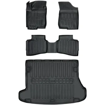 Dywaniki samochodowe do Hyundai i30 I FD (2007-2012) +Mata