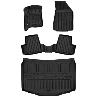 Gumowy zestaw dywaniki i mata Citroen C3 IV (od 2024) hatchback, wersja H=>
