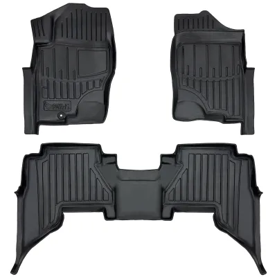 Dywaniki gumowe Nissan Pathfinder III R51 (2005-2010) przed liftem