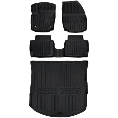 Gumowy zestaw dywaniki i mata Ford Mondeo IV (2012-2014) kombi, po liftin=>