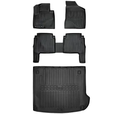 Dywaniki samochodowe do Hyundai Santa Fe II CM (2010-2012) +Mata