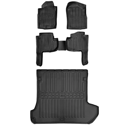 Gumowy zestaw dywaniki i mata Toyota Land Cruiser Prado J90 (1996-2002) 5=>