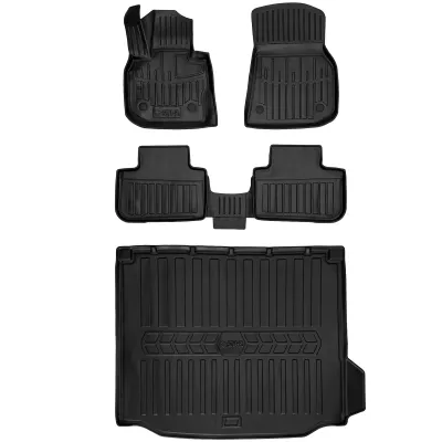 Gumowy zestaw dywaniki i mata BMW iX3 G08 (od 2021) wersja Electric (BEV)