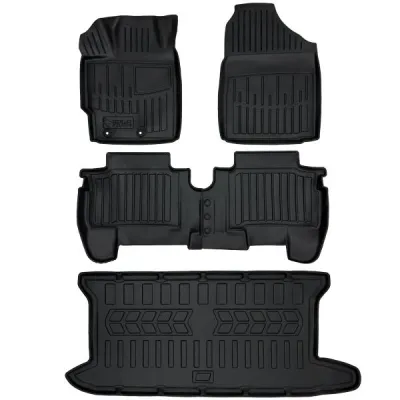 Dywaniki samochodowe do Toyota Yaris II XP9 (2006-2011) +Mata