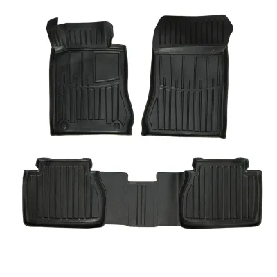 Dywaniki gumowe Mercedes Klasa E II W210 (1995-2003) kombi, sedan, z napędem 2x4 (2WD)