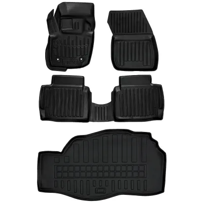 Gumowy zestaw dywaniki i mata Ford Fusion USA (2012-2016) sedan, Hybrid, =>