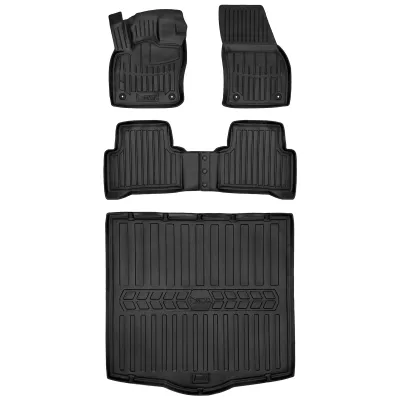 Dywaniki samochodowe do Volkswagen Touran III (2015-2026) +Mata