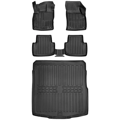 Gumowy zestaw dywaniki i mata Volkswagen Passat B8 (2014-2023) sedan, wer=>
