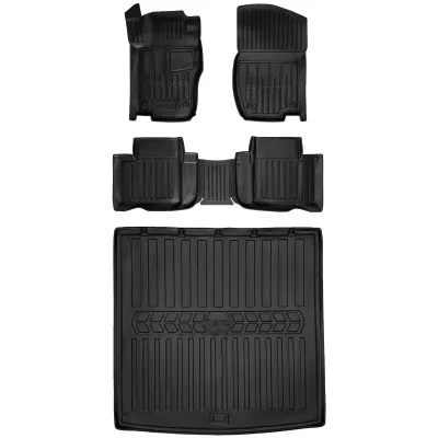 Gumowy zestaw dywaniki i mata Mercedes ML II W164 (2005-2011)
