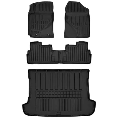 Dywaniki samochodowe do Toyota Corolla Verso II ZER/ZZE (2004-2009) +Mata