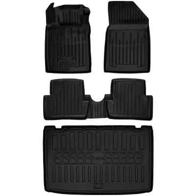 Gumowy zestaw dywaniki i mata Renault Clio III (2005-2012) hatchback