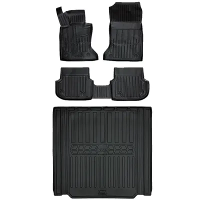 Gumowy zestaw dywaniki i mata BMW Seria 5 F11 (2010-2013) kombi, przed li=>