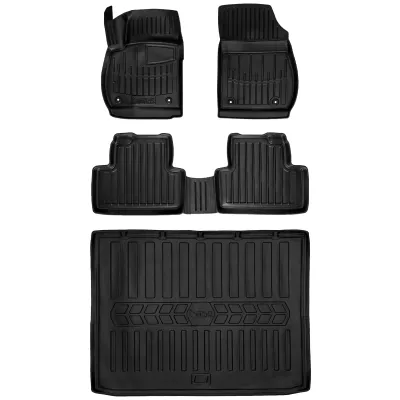 Gumowy zestaw dywaniki i mata Opel Zafira Tourer С (2012-2019) wersja 7 o=>