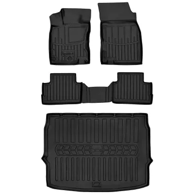 Dywaniki samochodowe do Nissan Qashqai II J11 (2014-2017) +Mata