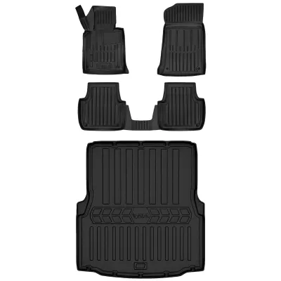 Dywaniki samochodowe do BMW Seria 3 E46 (1998-2005) +Mata