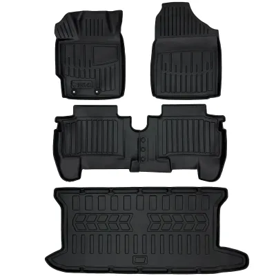 Gumowy zestaw dywaniki i mata Toyota Yaris II XP9 (2006-2011) hatchback