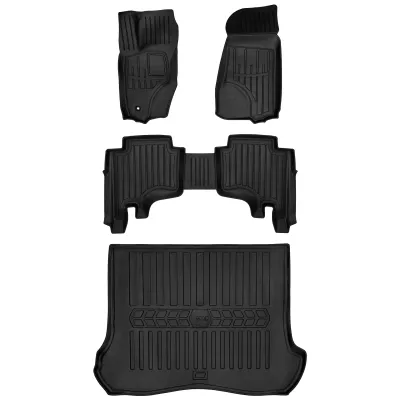 Dywaniki samochodowe do Jeep Grand Cherokee III WK/WH (2004-2010) +Mata
