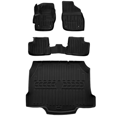 Gumowy zestaw dywaniki i mata Mazda 3 II BL (2009-2013) sedan, EU