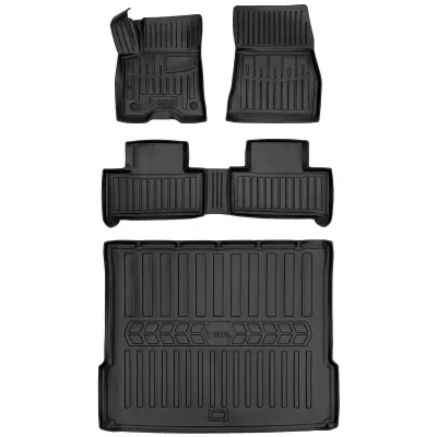 Gumowy zestaw dywaniki i mata Mercedes EQB X243 (od 2021)