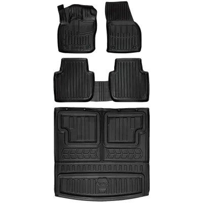 Gumowy zestaw dywaniki i mata Volkswagen Tiguan II Allspace (2017-2024) w=>