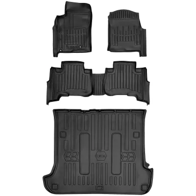 Gumowy zestaw dywaniki i mata Toyota Land Cruiser Prado J120 (2002-2009) =>
