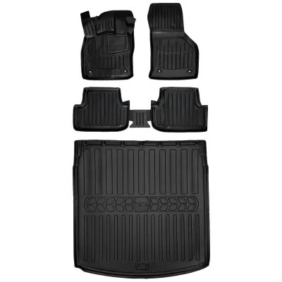 Gumowy zestaw dywaniki i mata Seat Leon IV KL1/KL8 (od 2020) kombi, górna=>