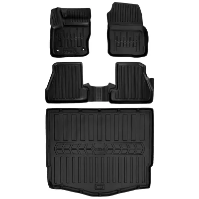 Gumowy zestaw dywaniki i mata Ford Focus III C346 USA (2011-2018) hatchba=>