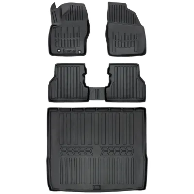 Gumowy zestaw dywaniki i mata Ford Focus II C307 (2005-2011) kombi, odleg=>