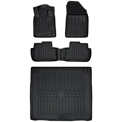 Gumowy zestaw dywaniki i mata Peugeot 407 I (2004-2011) kombi