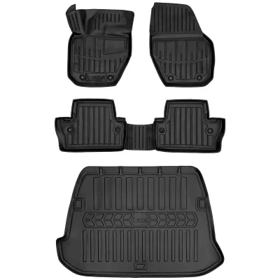 Gumowy zestaw dywaniki i mata Volvo S60 II (2010-2018)