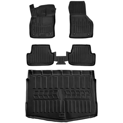 Gumowy zestaw dywaniki i mata Volkswagen Golf VIII (od 2020) hatchback, d=>