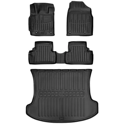 Gumowy zestaw dywaniki i mata Mazda CX-7 (2006-2012) z napędem 2x4 (2WD)