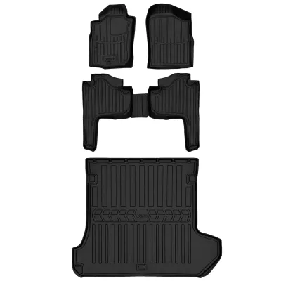 Dywaniki samochodowe do Toyota Land Cruiser Prado J90 (1996-2002) +Mata