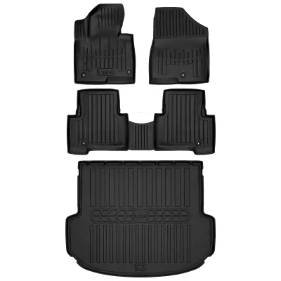 Dywaniki samochodowe do Hyundai Santa Fe III DM (2012-2018) +Mata