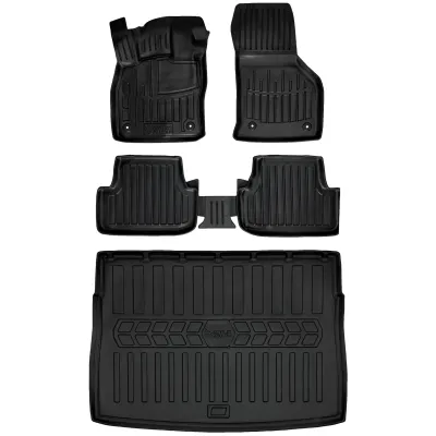 Gumowy zestaw dywaniki i mata Volkswagen Golf VIII (od 2020) hatchback, g=>
