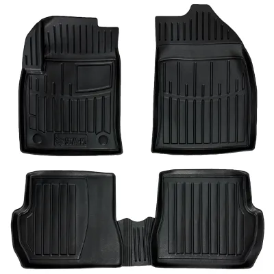 Dywaniki gumowe Ford Fusion (2002-2012) odległość między stoperami w dywaniku kierowcy 32 cm.
