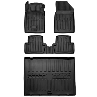 Gumowy zestaw dywaniki i mata Renault Clio III (2005-2012) kombi, dolna p=>