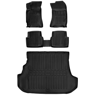 Gumowy zestaw dywaniki i mata Subaru Forester II SG (2002-2008)
