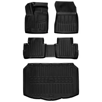 Gumowy zestaw dywaniki i mata Nissan Qashqai III J12 (od 2021) dolna podł=>