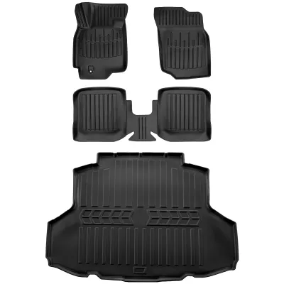 Gumowy zestaw dywaniki i mata Mitsubishi Lancer IX (2003-2009) sedan
