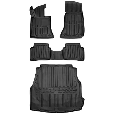 Gumowy zestaw dywaniki i mata Mercedes Klasa C V W206 (od 2021) sedan