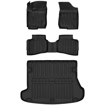 Dywaniki samochodowe do Hyundai i30 I FD (2007-2012) +Mata