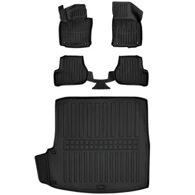 Dywaniki samochodowe do Skoda Octavia II A5 (2004-2013) +Mata