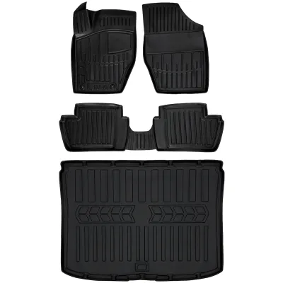 Gumowy zestaw dywaniki i mata Citroen C4 I L (2004-2010) hatchback
