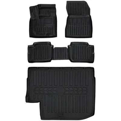 Gumowy zestaw dywaniki i mata Nissan Qashqai III J12 e-power (od 2021) we=>