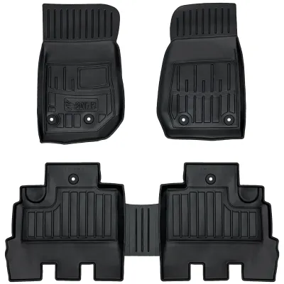Dywaniki gumowe Jeep Wrangler III JK (2007-2018) 5-drzwiowy